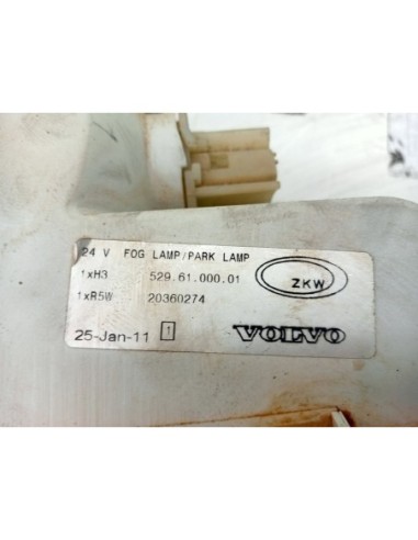 FARO ANTINIEBLA DERECHO VOLVO FH 12 ASTA 2001...