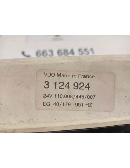 CUADRO INSTRUMENTOS VOLVO FL 609 - 91137