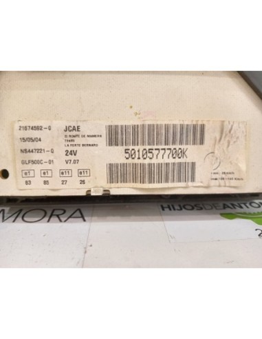 CUADRO INSTRUMENTOS RENAULT HR XXX 18/26...