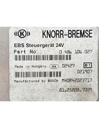 CENTRALITA ABS MAN TG - A 18 XXX - 91246