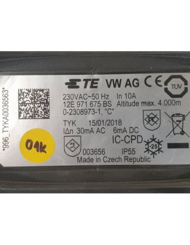 CARGADOR DE BATERIA VOLKSWAGEN GOLF VII LIM  -...