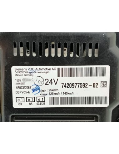 CUADRO INSTRUMENTOS RENAULT PREMIUM ROUTE -...