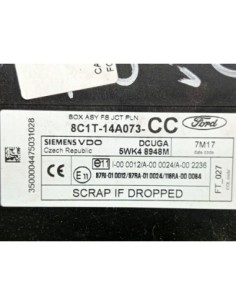 CAJA RELES / FUSIBLES FORD TRANSIT CAJA CERRADA  CORTA -... 2