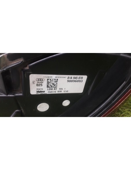 PILOTO TRASERO DERECHO AUDI Q2 - 95159