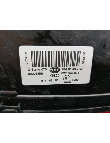 PILOTO TRASERO DERECHO INTERIOR AUDI A4 BERLINA - 97026