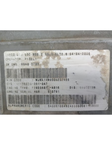 CENTRALITA MOTOR UCE IVECO STRALIS - 97680