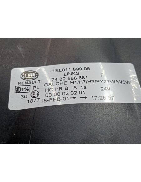 FARO IZQUIERDO RENAULT PREMIUM ROUTE - 2006 - 97774