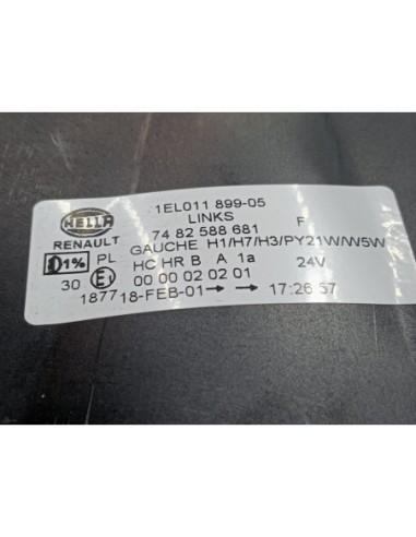 FARO IZQUIERDO RENAULT PREMIUM ROUTE - 2006 -...