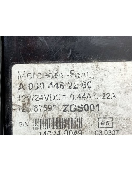 TACOGRAFO DE TARJETA MERCEDES ACTROS 5 L-FAHRERHAUS 2-ACHSER BM 963 - 98445