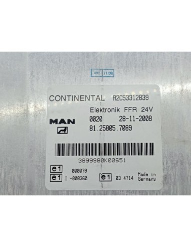 UNIDAD DE CONTROL MAN TGX 26 XXX - 98615