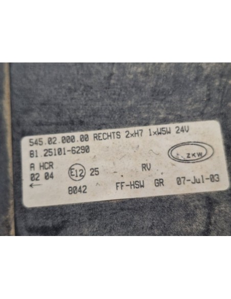 FARO DERECHO MAN F2000 EVOLUTION - 92269