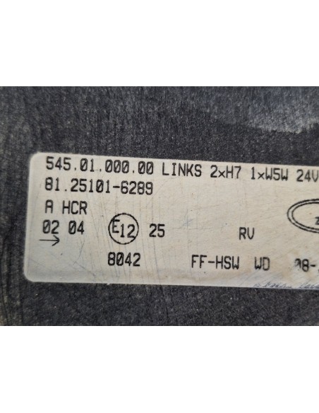 FARO IZQUIERDO MAN F2000 EVOLUTION - 92278