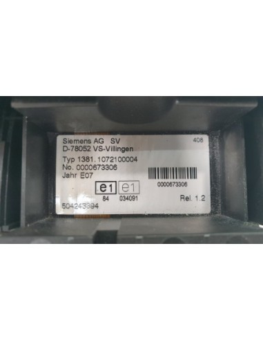 TACOGRAFO DE TARJETA IVECO STRALIS - 94689