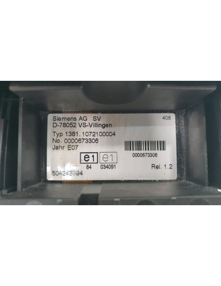 TACOGRAFO DE TARJETA IVECO STRALIS - 94689