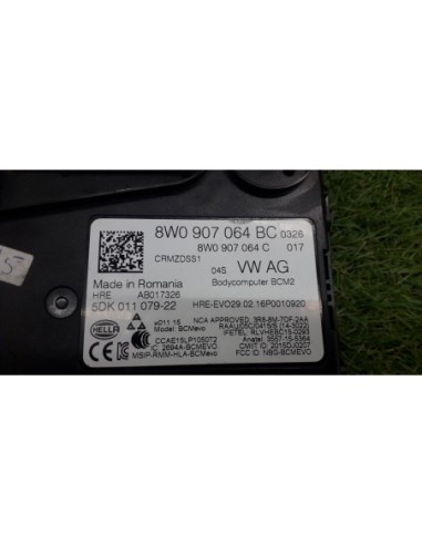 MODULO CONFORT AUDI A5 SPORTBACK - 95374