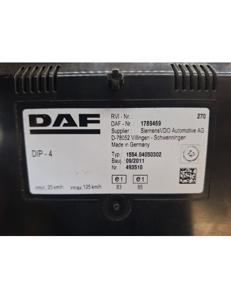 CUADRO INSTRUMENTOS DAF SERIE XF105 XXX - 97837