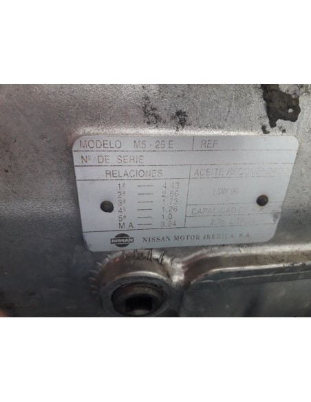 CAJA CAMBIOS NISSAN CABSTAR - 96993