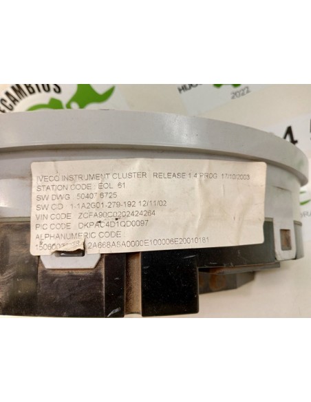 CUADRO INSTRUMENTOS IVECO EUROCARGO - 91148