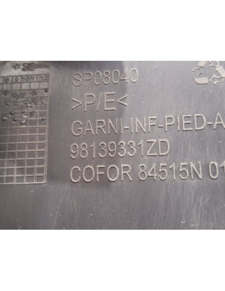 CUBIERTA GUARNECIDO PILAR DERECHO CITROEN JUMPY FUGÓN - 103606