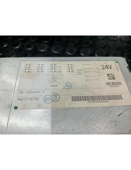 TACOGRAFO DE TARJETA RENAULT MAGNUM 480 DXI - 97804