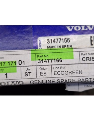 CRISTAL RETROVISOR DERECHO VOLVO XC60 - 101796