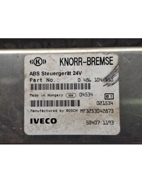 CENTRALITA ABS IVECO EUROCARGO TECTOR - 104264