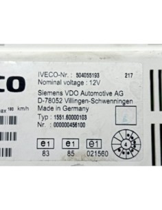 ALTERNADOR MERCEDES SPRINTERII CAJA CERRADA - 111807