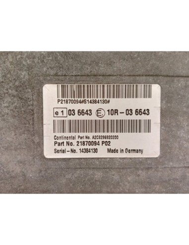 BOMBA ELEVAR CABINA RENAULT HR XXX 18/26...