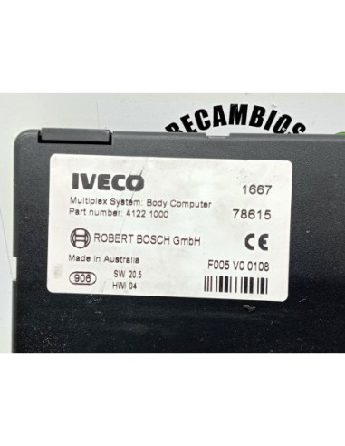 TAPA BATERIA IVECO EUROCARGO TECTOR - 111066