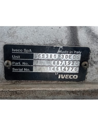[114068] CAJA CAMBIOS - IVECO DAILY CAJA CERRADA