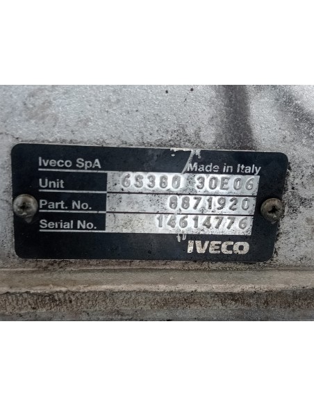 [114068] CAJA CAMBIOS - IVECO DAILY CAJA CERRADA