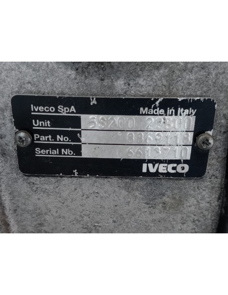 [114067] CAJA CAMBIOS - IVECO DAILY CAJA CERRADA