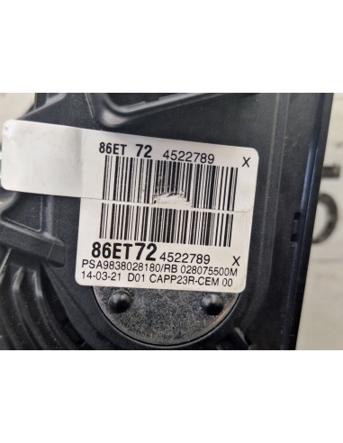 [114057] PEDAL ACELERADOR - PEUGEOT EXPERT FURGÓN