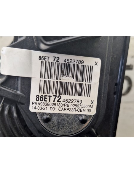 [114057] PEDAL ACELERADOR - PEUGEOT EXPERT FURGÓN