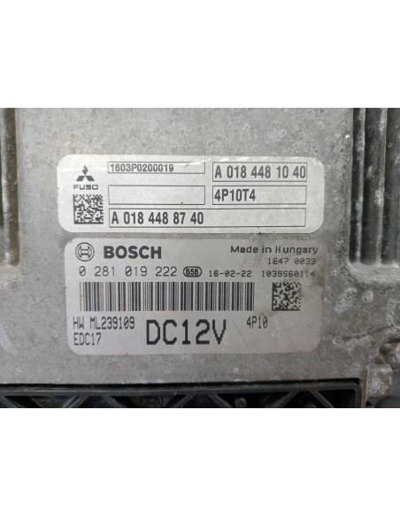 [113978] CENTRALITA MOTOR UCE - MITSUBISHI CANTER EURO 5/EEV (01/2009 - ...)