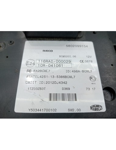 [113932] CAJA RELES / FUSIBLES - IVECO DAILY...