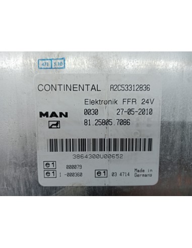 [113843] CENTRALITA - MAN TGX 35.XXX (01/2007 -...