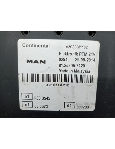 [113798] CENTRALITA - MAN TGX 35.XXX (01/2007 - ...)