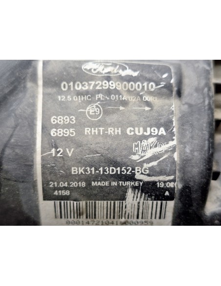 [113740] FARO DERECHO - FORD TRANSIT CUSTOM KASTEN