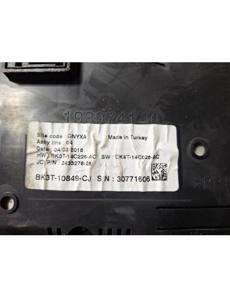 [113330] CUADRO INSTRUMENTOS - FORD TRANSIT CUSTOM KASTEN