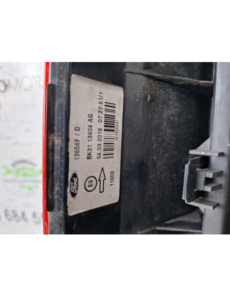 [113329] PILOTO TRASERO DERECHO - FORD TRANSIT CUSTOM KASTEN