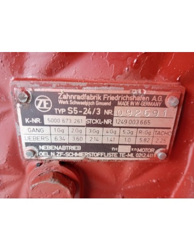 [113292] CAJA CAMBIOS - RENAULT S 150.08/09/A/B...