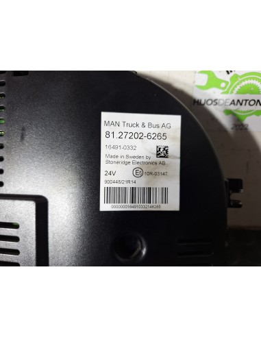 [113028] CUADRO INSTRUMENTOS - MAN TGX 35.XXX...