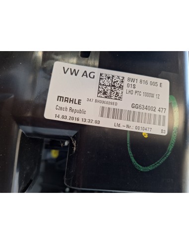 [112642] CONJUNTO CALEFACCION - AUDI A4 AVANT (B5)