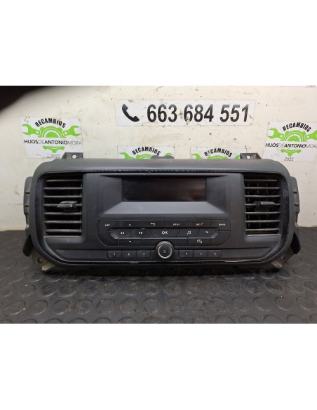 [112624] SISTEMA AUDIO / RADIO CD - CITROEN JUMPY FUGÓN (01/2016 - 12/2020)