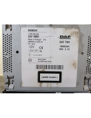 [112426] SISTEMA AUDIO / RADIO CD - DAF SERIE...