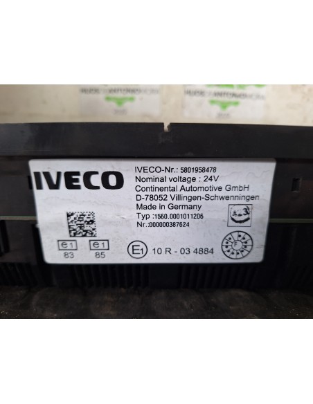 [112274] CUADRO INSTRUMENTOS - IVECO EUROCARGO TECTOR (01/2001 - 12/2003)