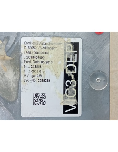 [112201] CENTRALITA VIC - DAF SERIE XF EURO 6 (01/2013 - ...)