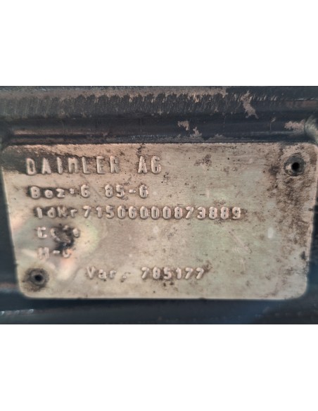 [111793] CAJA CAMBIOS - MERCEDES ATEGO 6-CIL. 4X4 BM 970/2/6