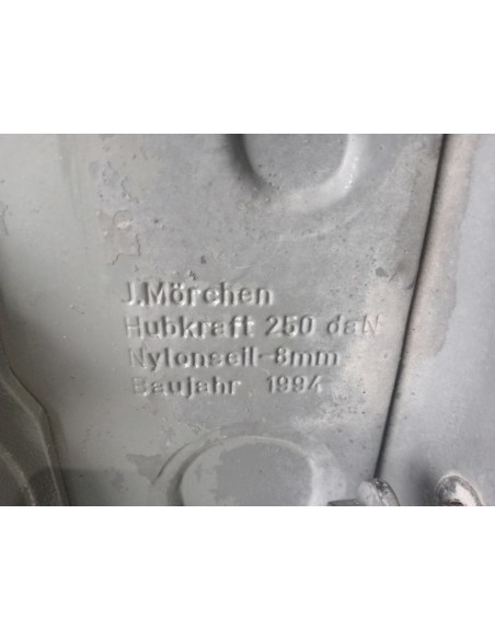 [111571] SOPORTE RUEDA REPUESTO - MERCEDES ATEGO 2-EJES 18 T /BM 950/2/4 (01/1997 - 12/2004)